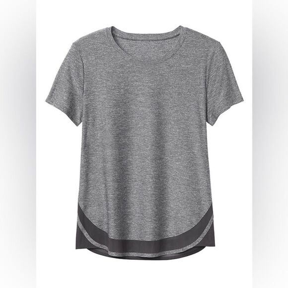 Athleta Cadence Heather Tee Size XXS - Picture 1 of 2